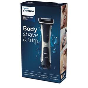 Open box Philips Norelco Bodygroom 7000 Series, Showerproof Groin Body Trimmer